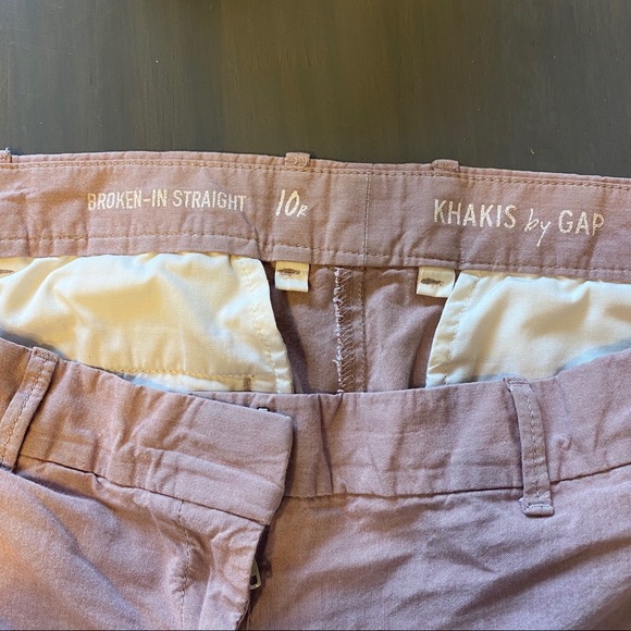 Broken In Gap Khakis in Lavender - Picture 8 of 8